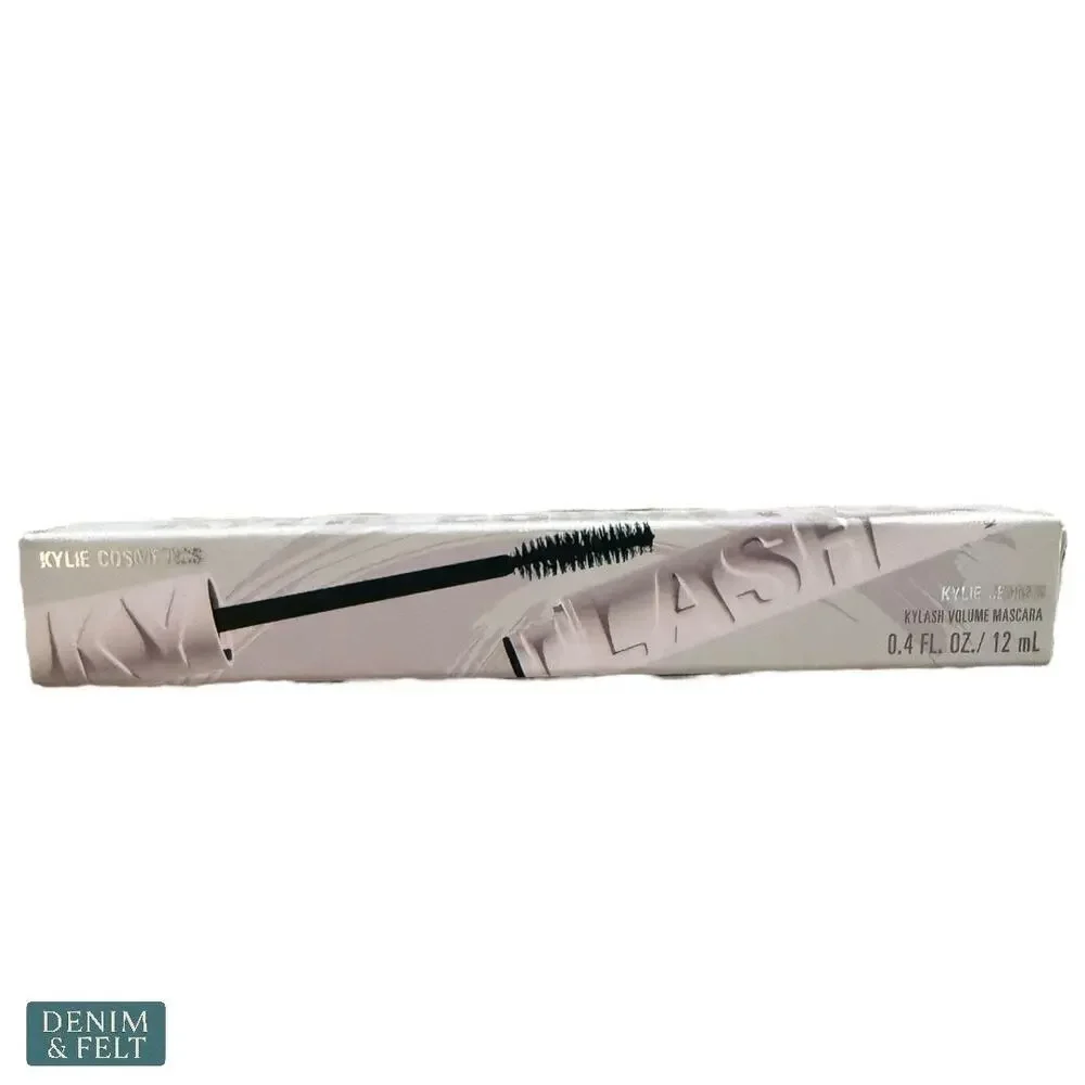Kylie Cosmetics Kylash Volume Mascara Extra Black 0.41oz Clean Vegan Formula NEW